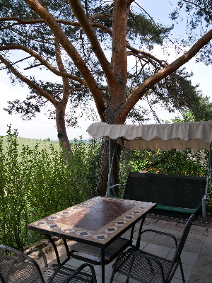Terrasse gen Westen- M